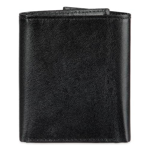 DOCKERS Men's Extra Capacity Slim Profile Trifold Wallet with Multiple Card Slots and Id Window3