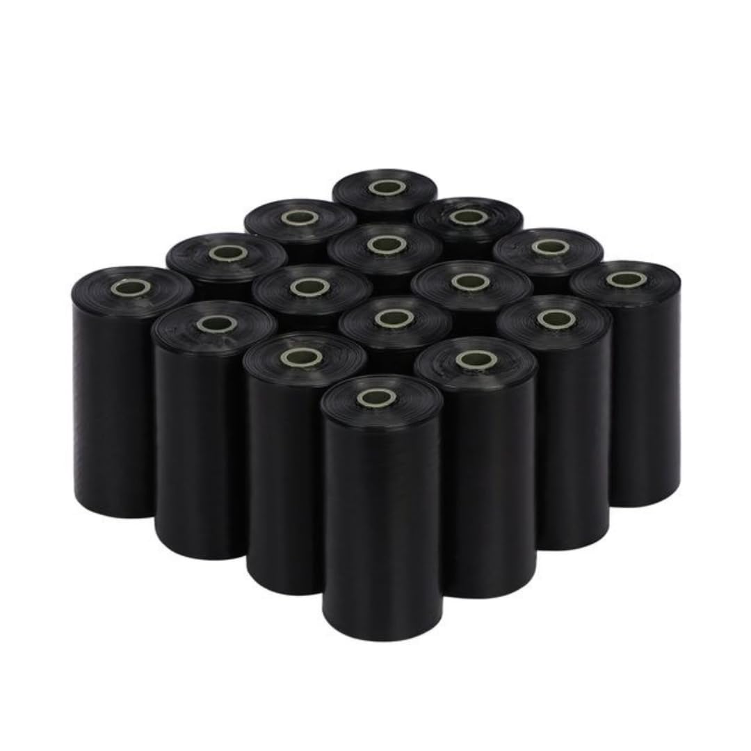 Tito Boo Disposable Pet Waste Bags - Easy Cleanup Poop Bags for Cats and Dogs, Black (80 Bags) (B0CWY8J33Q) Amazon Price History, Amazon Price Tracker