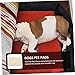 Abaodam 2Pcs Washable Dog Pee Pads Reusable Pet Urine Mats for Small Dogs Super Absorbent Leak Design for and Travel Light Stripes