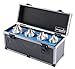 Accusize Industrial Tools H.S.S. Corner Rounding End Mill Set 4 Pc Size from 1/2'' to 3/4'', 3/4'' Shank, 1011-0004
