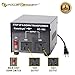 PowerBright Japanese Voltage Transformer, 100 Watts Max Output Step Up Step Down Japan Converter for 120 Volt and 100V Countries, Convert from 120V to 100V and 100V to 120V, Universal Outlet Socket