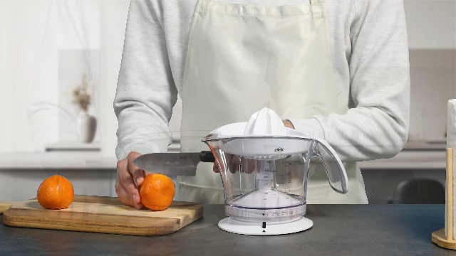 Braun Press Citrus Juicer Citromatic , White, 20 Watts, Mpz 9.