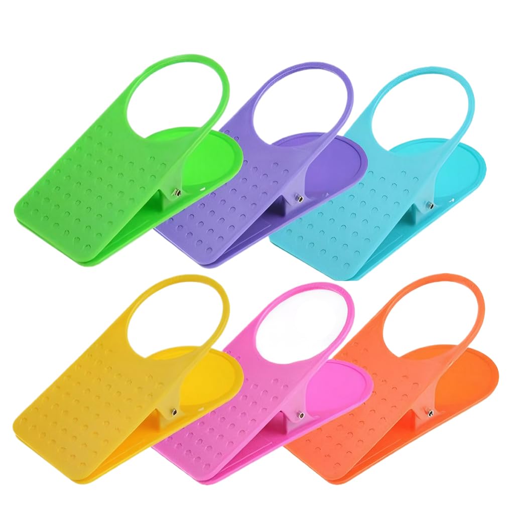 Suammiitstrieadea Clip On Cup Holder Desk Table Beverage Non-Slip Grip