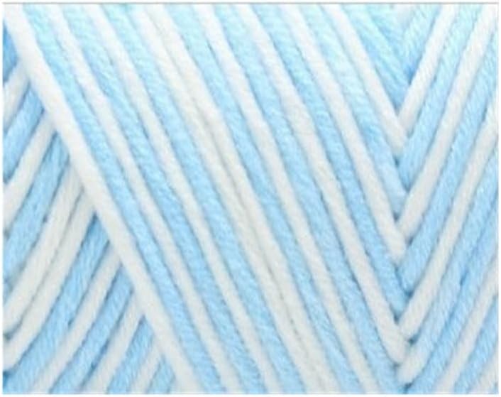5 Rolls 100g 8-Ply Cotton Yarn for Crocheting Chunky Hand Knitting Blend(46)