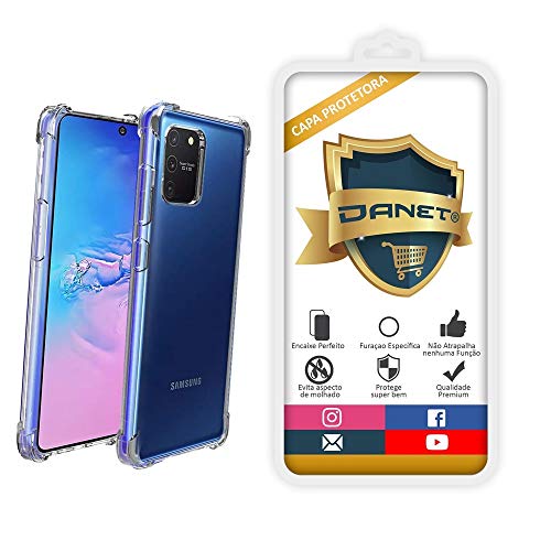 Capa Protetora Para Samsung Galaxy S10 Lite Tela 6.7 Polegadas Capinha Case Transparente Air Anti Im