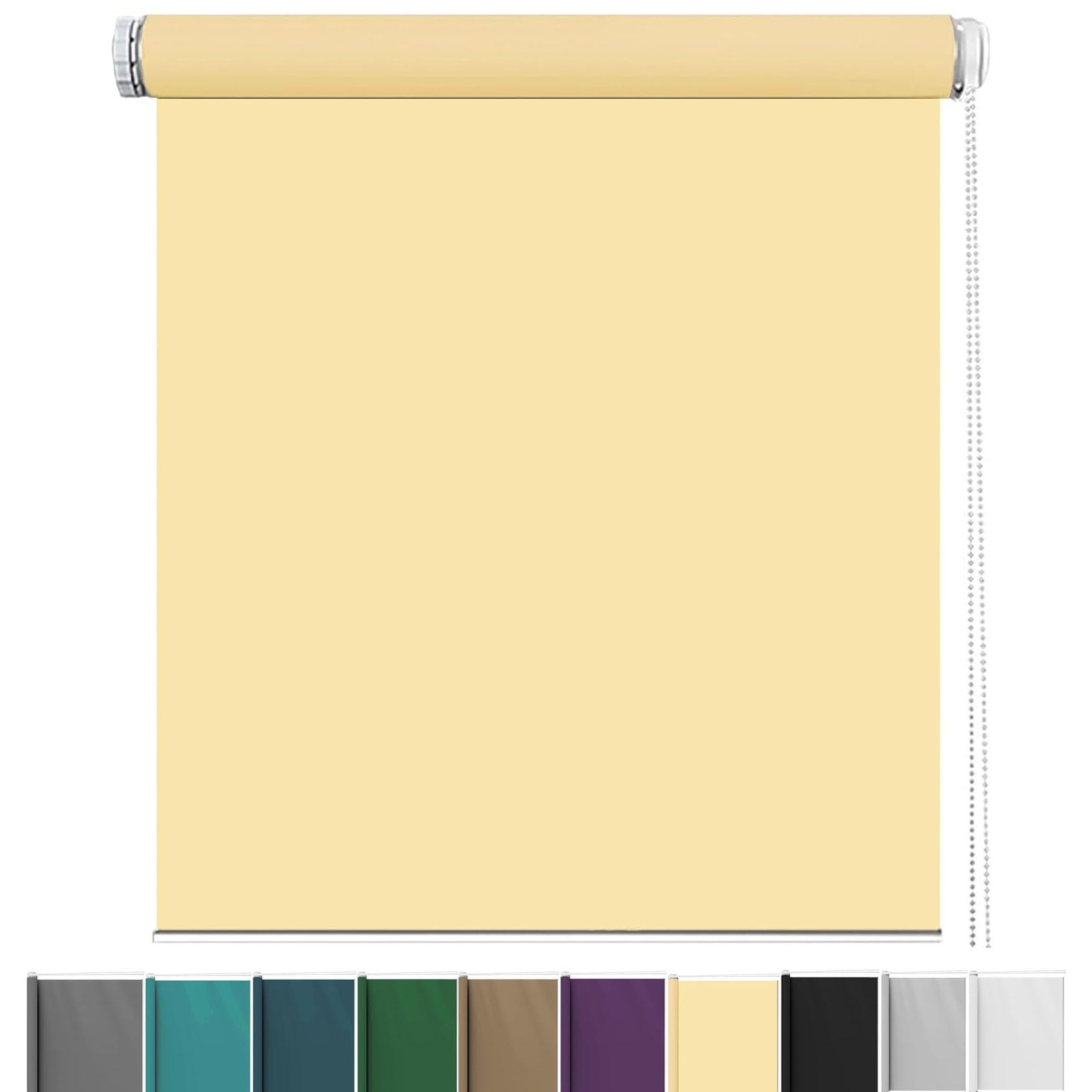 Amazon｜ロールスクリーン つっぱり式 35 x 220 cm 穴あけ不要 UV