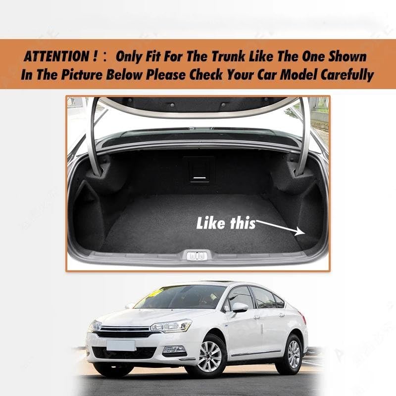 Tapis de coffre Citroen C5 Berline anti-salissure protection sol - 3