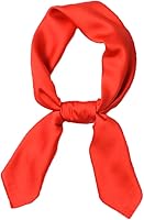 Vista 20 de Conjunto de bufanda de poliéster de gasa cuadrada de satén suave y grande para mujer, cuello de cabeza, multiuso, colores sólidos disponibles Azul