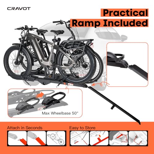 Image of CRAVOT CyberRack E2 Ebike Rack, 200 lbs Capacity