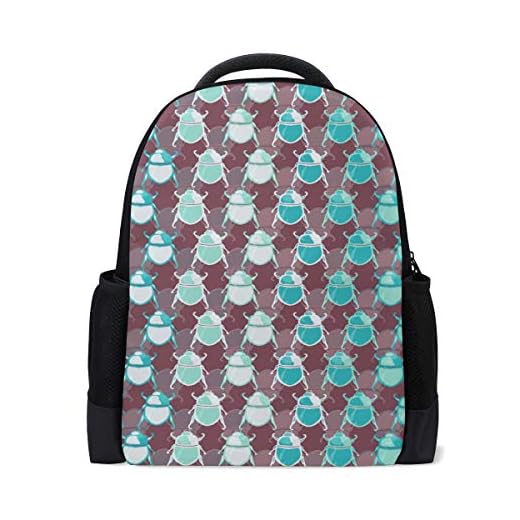 MONTOJ Cartoon Beatles Mochila de viaje de poliéster para portátil