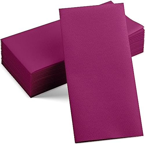 Linen-Feel Purple Paper...