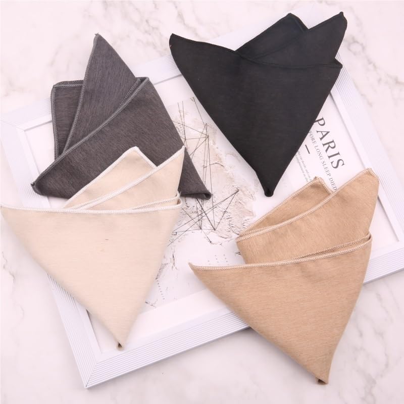 Suits Pocket Towel Men's Casual Woolen Small Square Scarf