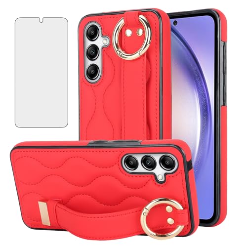 Coque Samsung Galaxy A54 5G avec protection écran et anneau silicone Asuwish