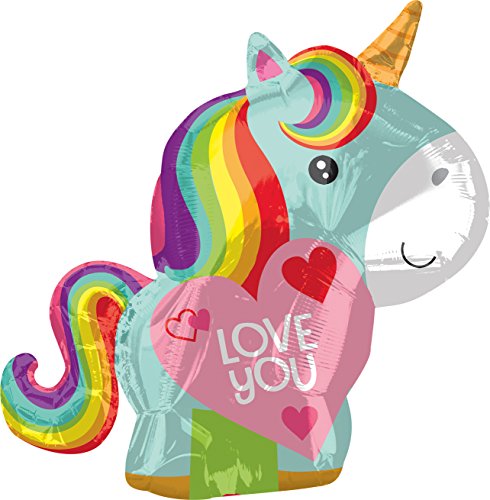 Preisvergleich Produktbild Amscan 3642601 Folienballon Love You