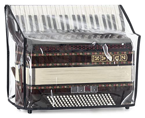Housse Alpenklang pour Accordéon Basse 120 - Protection pour Accordéon - Compatible avec Accordéons à 120 Basses - Dimensions (LxPxH) : env. 52 x 23 x 40...