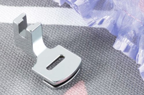 JDYYICZ Intelligent Gathering / Shirring Sewing Machine Presser Foot - Fits all Low Shank Brother SA120, Singer, Baby Lock, Janome, Kenmore, Juki, Pfaff, Benina and Others!