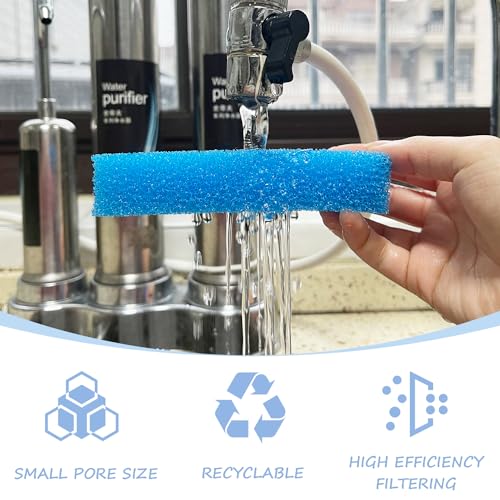 Image of SHIGATSU 12 Pack Replacement Filter Sponge Foam for Seachem Tidal 35 Filter