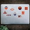 Amazon.com - 27 PCS Set of Edmonton Vinyl Oilers Stickers Pack Edmonton ...