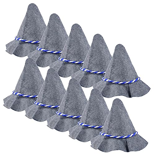 Kobilee Filzhut Herren Für Oktoberfest - Trachtenhut Mit Krempe Einheitsgröße