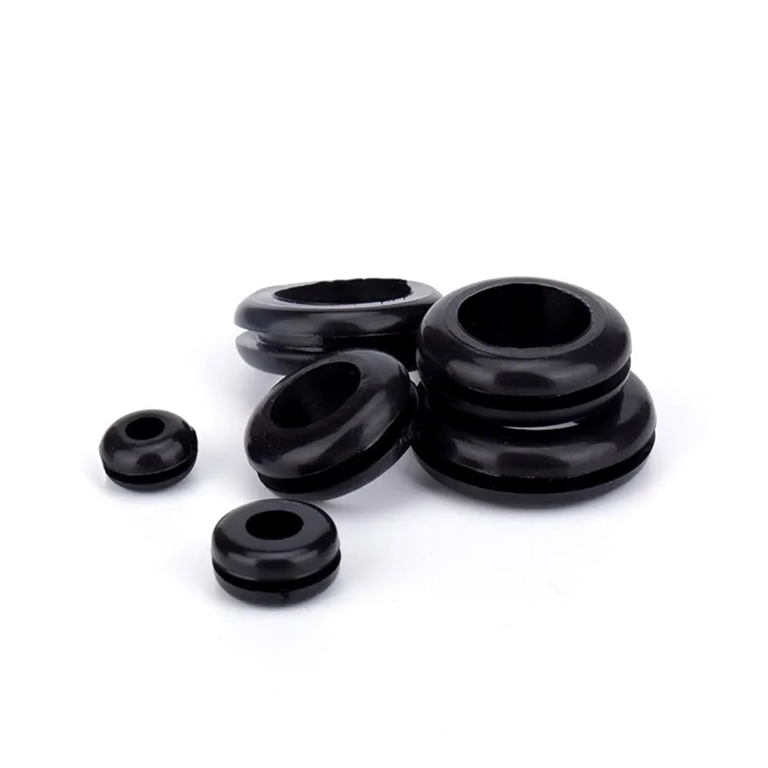 20pcs Thickness Rubber Seal Ring Sealing Grommet Gasket for Protects Wire Cable Hole Protection Shim Washer Hardware(30MM)