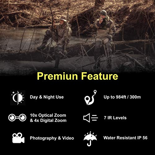 Rexing B1 (Digital Camo) Night Vision Goggles Binoculars With Lcd Screen,Infrared (Ir) Digital Camera,Dual Photo + Video Recording For Spotting,Hunting,Tracking Up To 300 Meters,Rexing-B1-Dc #TOP1