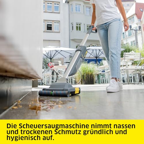 Kärcher Scheuersaugmaschine BR 30/1 C Bp, Leistung: 70 W, Flächenleistung: max. 150 m², 2-Tank-System,...