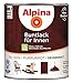 Produktbild Alpina Buntlack Metalllack 0,75L purpurrot Ral 3004 seidenmatt Innen