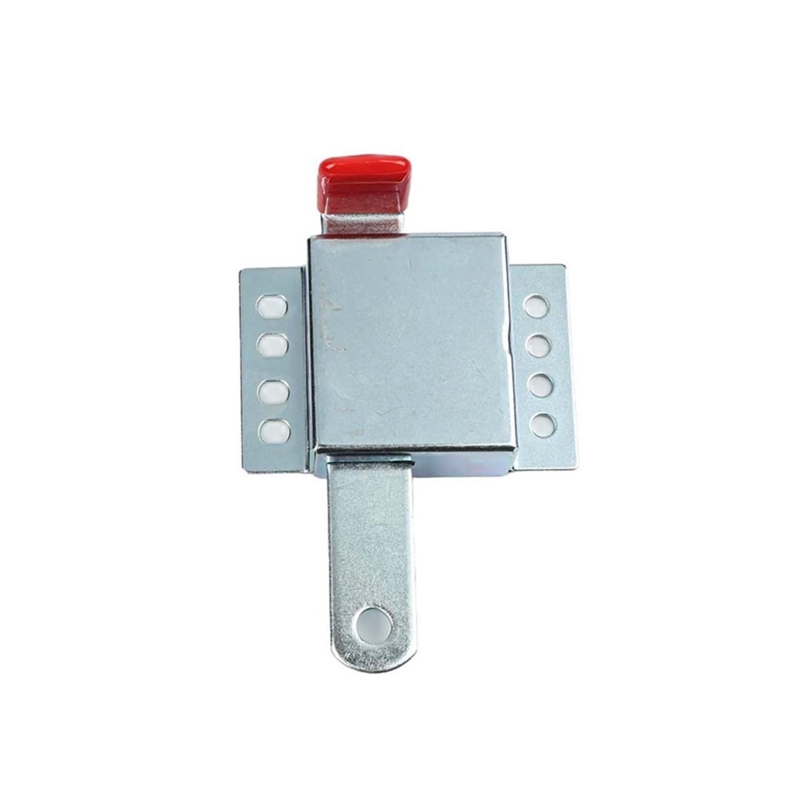 2pcs Heavy Duty Steel Garage Door Latch Galvanized Anti Rust Security Lock for Home Building Hardware for Garage Door