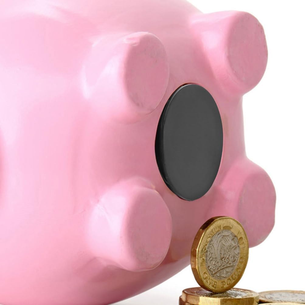 Milisten 20 Pieces Piggy Bank Stopper: Replacement Money Saving Box Plug - Rubber Coin Box Closure Plug Covers for Money Jar, Inner Diameter 30mm