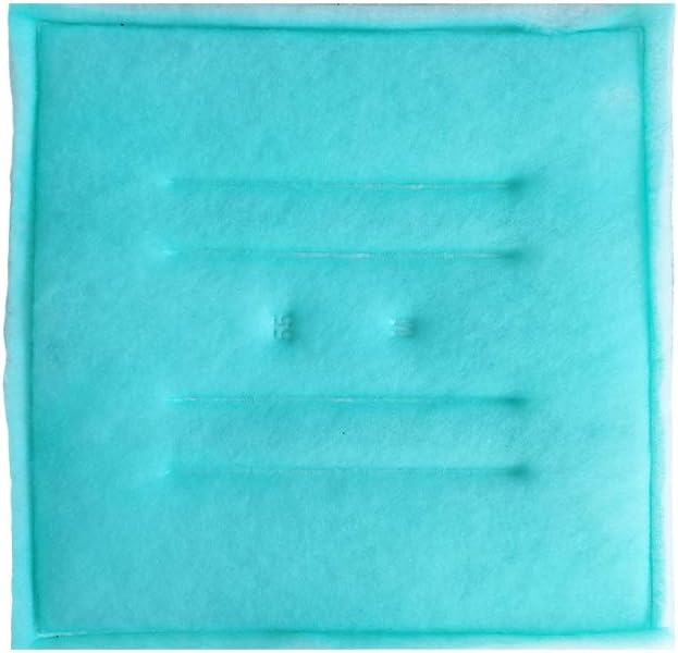 Hiton Paint Spray Booth Tacky Intake Filter Pad 20x20 (20 Pack), Series 55 (Internal Wire)