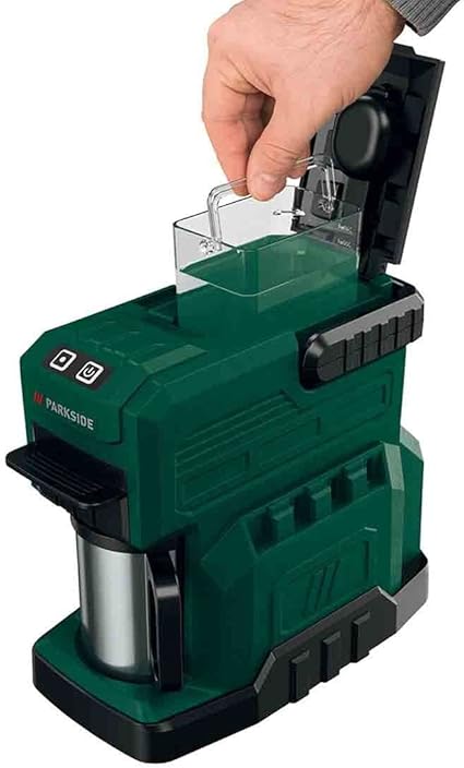 AMZCHEF Machine à Café Espresso Portable De Voyage Avec Batterie – 20 Bars, Chauffage Rapide USB-C – Compatible Avec Capsules & Café Moulu – Cafetiere Portable Pour Camping/Bureau,Aluminium