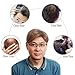 H&Bwig Men Short Toppers Hairpiece Clip in Hair Extensions for Covering White Loss Hair Toupee (Blonde)