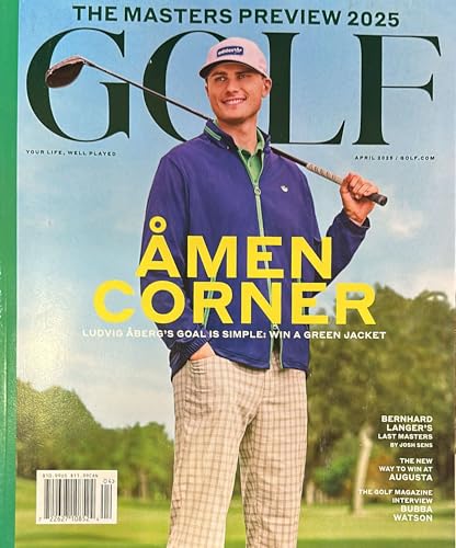 Golf Magazine April 2025 Amen Corner