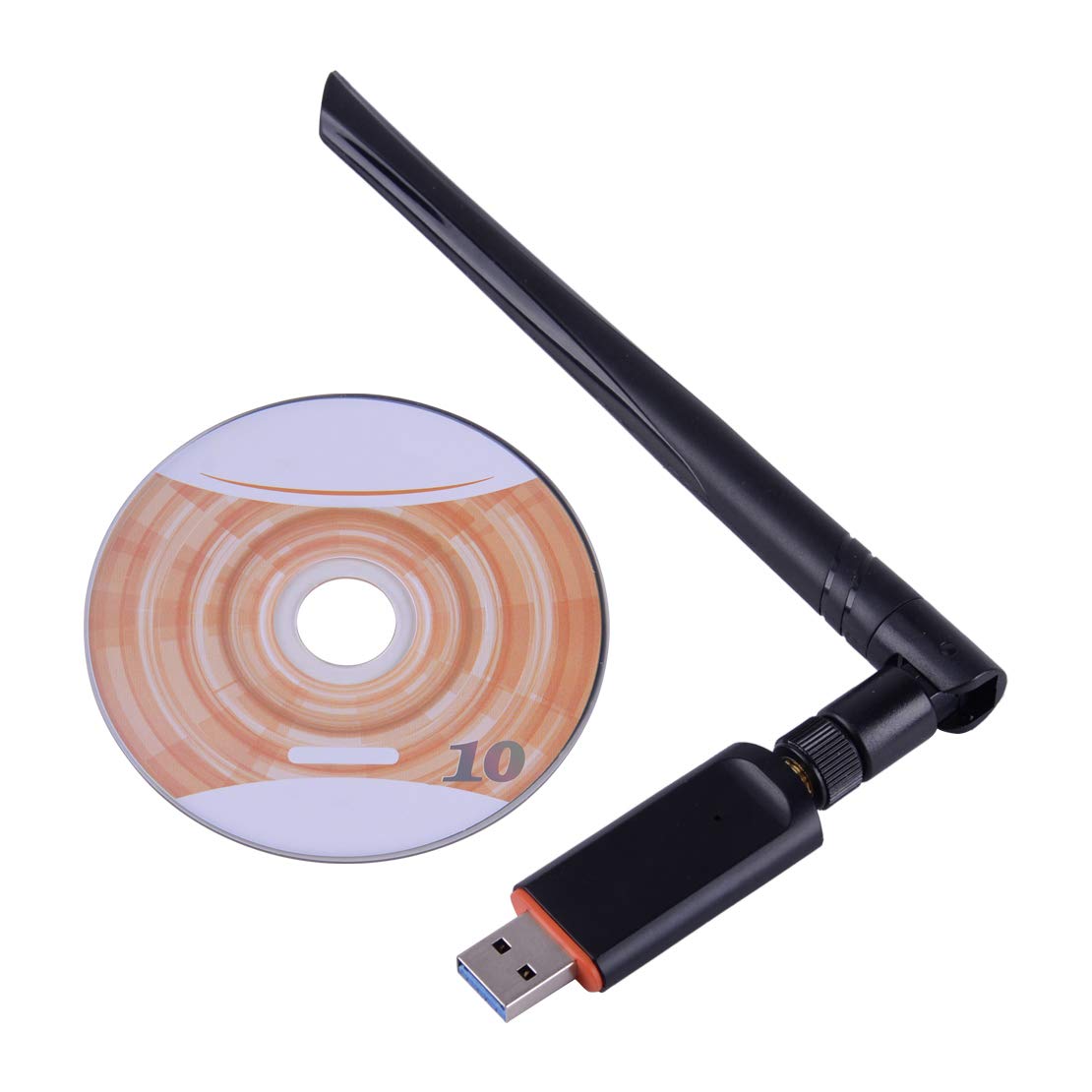 8812AU Chipset 1200Mbps Dual Band 2.4GHz/5.8GHz 802.11ac Wireless WiFi USB Adapter Dongle antena