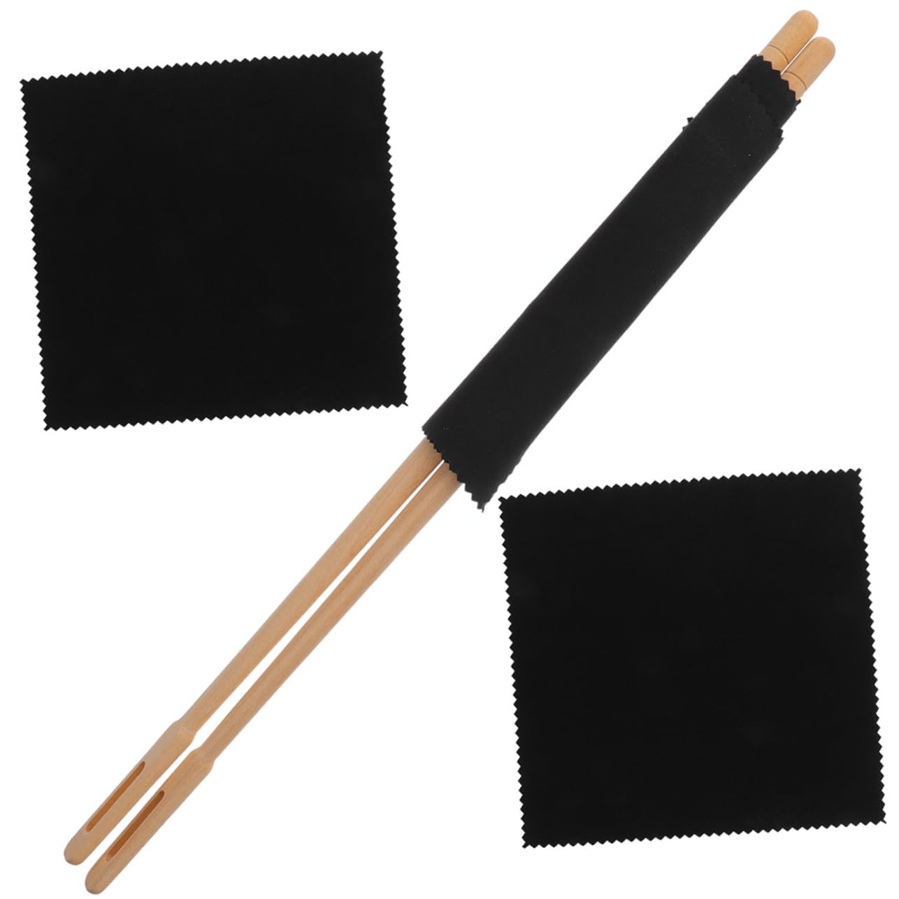 GOOHOCHY Flute Swab Cleaner Flute Cleaning Tools Set for Flute Cleaning Rod and Flute Cleaning Cloth