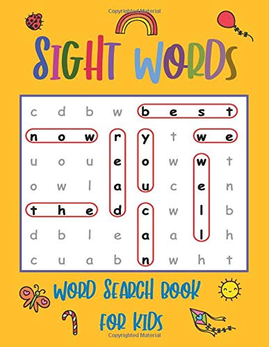 Sight Words Word Search Book for Kids: High Frequency Words Activity Book for Raising Confident Read Sight Words Word Search Book for Kids: High Frequency Words Activity Book for Raising Confident Read