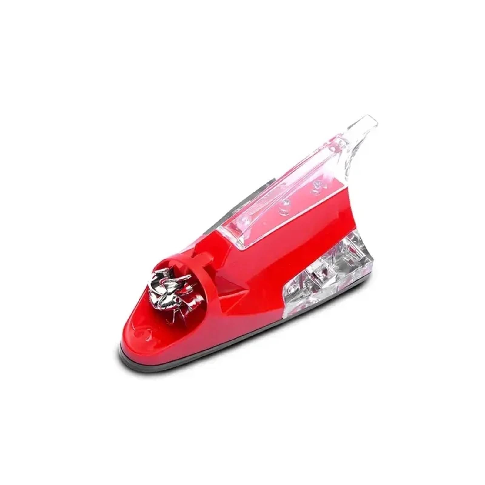 Anteny samochodowe Antena samochodowa typu płetwa rekina, ulepszenie sygnału radia samochodowego, akcesoria do anten dachowych(Red Shell)