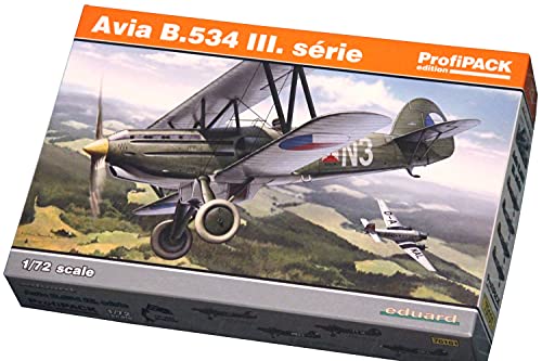 Eduard Edk70101 Modellbausatz Avia B.534 Iii. Serie Profipack Model Kit, Various #TOP8