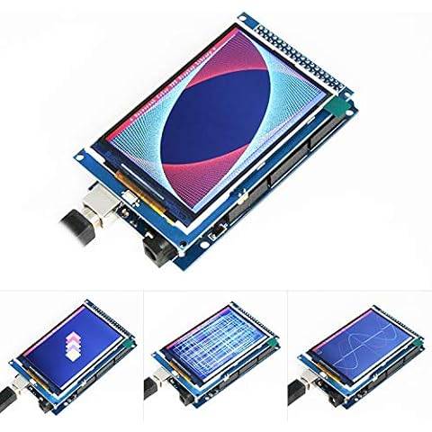 Hailege 3.5 inch IPS TFT LCD Display ILI9486/ILI9488 480x320 36 Pins MEGA Cover