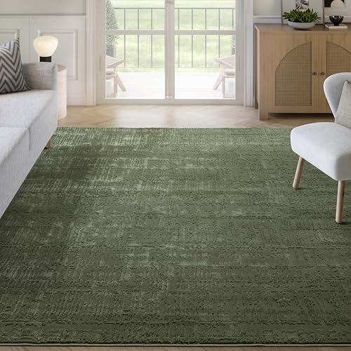 Tapete Abani verde salvia 8' x 10' moderno miniatura 1