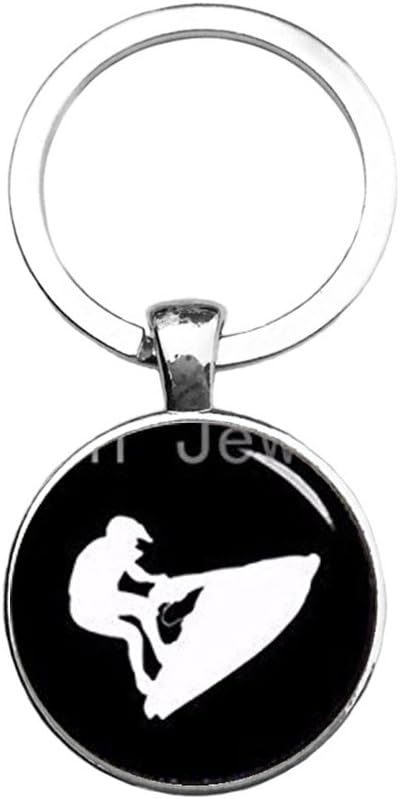 casual hobby sports jewelry Jetski Jump key chain