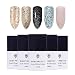 BORN PRETTY Nail Art UV Glitter Gel Polish Soak Off Shining Polish Varnish