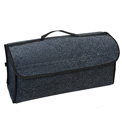 SUNRIS Morbido feltro baule auto borsa porta attrezzi veicolo scatola porta attrezzi organizzatore pieghevole tappetino borsa di stoccaggio
