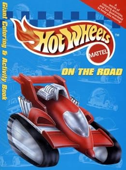 Paperback On the Road Giant Coloring & Activity Book (Mattel Hot Wheels) Book