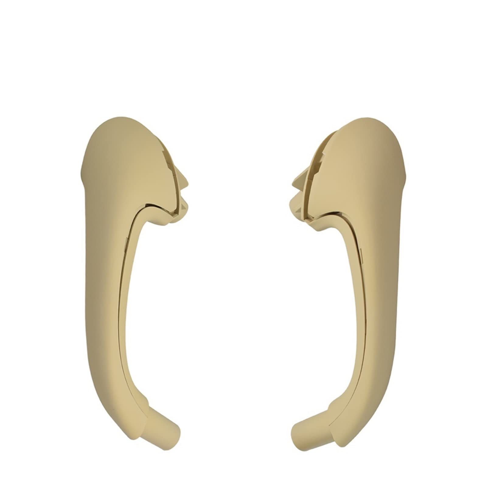 Car Front Left Right Inner Door Pull Handle Cover Set Auto Interior Accessories, For Mercedes-Benz, for C Class W203 2038101551 Inner Door Handle(Beige-Front)
