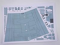 Vista 7 de 1:47 Paper B-17 Flying Fortress Heavy Bomber Model Simulation Fighter Aviation Military Science Exhibition Model (kit sin ensamblar)