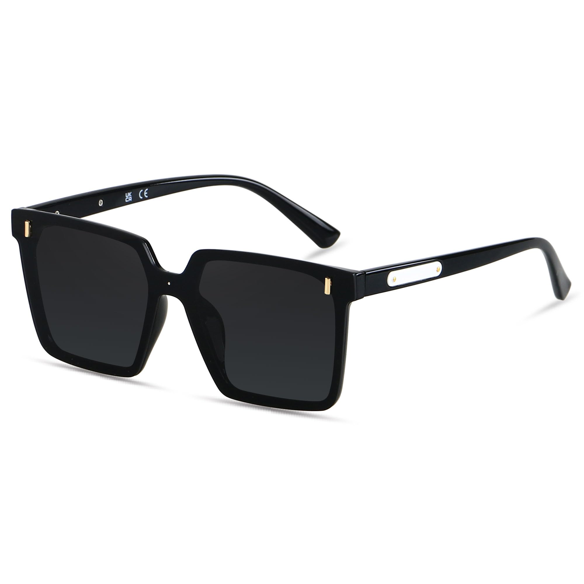 Lyzoitmodern Oversized Square Sunglasses Women Men Retro Womens