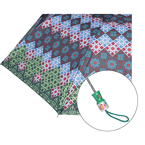 Image of THE CLOWNFISH Umbrella 2- Fold Auto Open Waterproof 190 T Polyester Double Coated Silver Lined Umbrellas For Men and Women