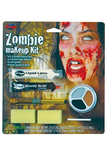 Fun World Womens Zombie Makeup Kit - ST