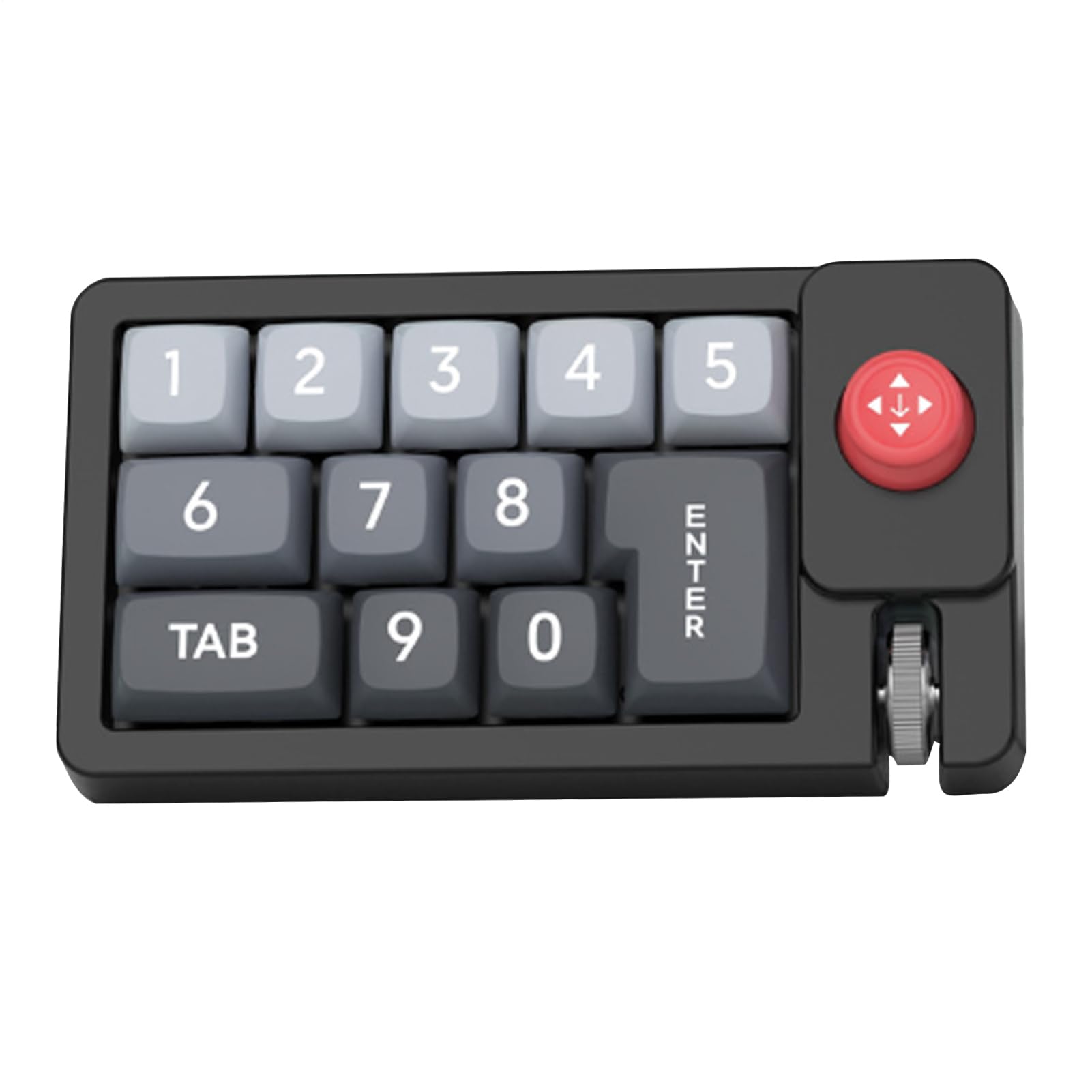 Clavier Mécanique - Clavier Mécanique avec Rétroéclairage RGB,Pavé Numérique À Une Main avec Joystick Interchangeable À Chaud pour Dactylographie Production Musicale Trading Configuration Et